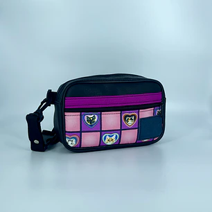 Bolso/Banano Charli Gatitos Corazón