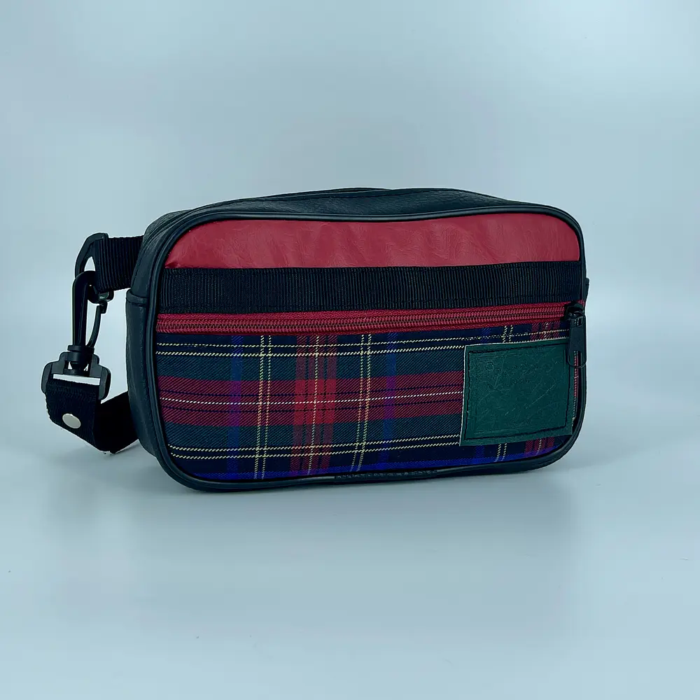 Bolso/Banano Charli Rojo Tártan