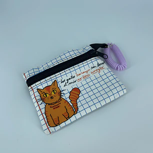 Portadocumento Gato Naranjo