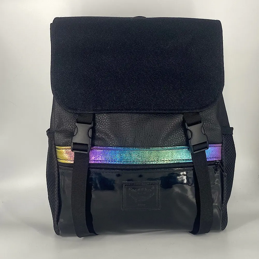 Mochila Nicca Lurex y tornasol 