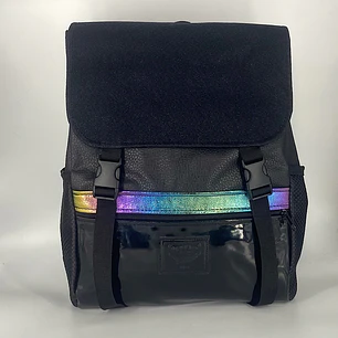 Mochila Nicca Lurex y tornasol 