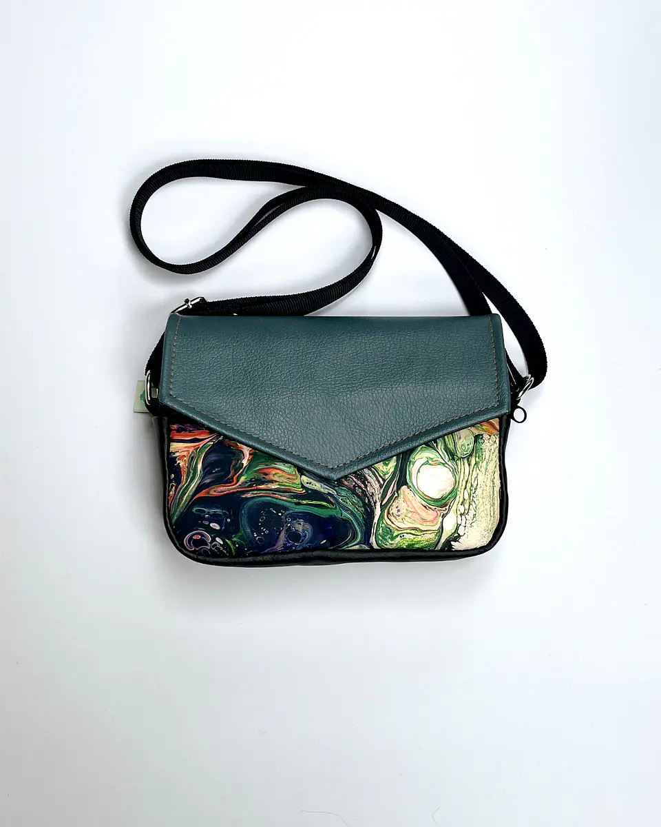 Pocket Sobrecito Mármol Verde 1