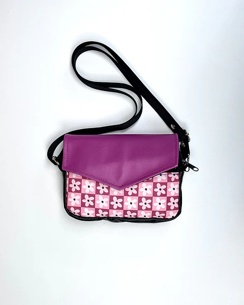 Pocket Sobrecito flores Rosa Y Magenta