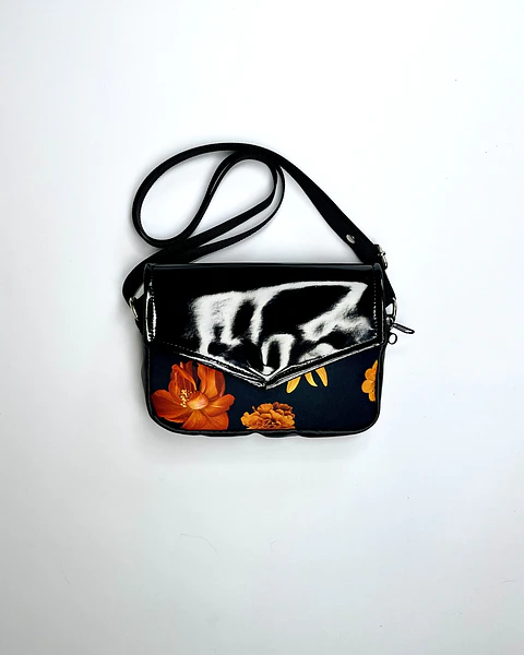 Pocket Sobrecito Flores Naranjas
