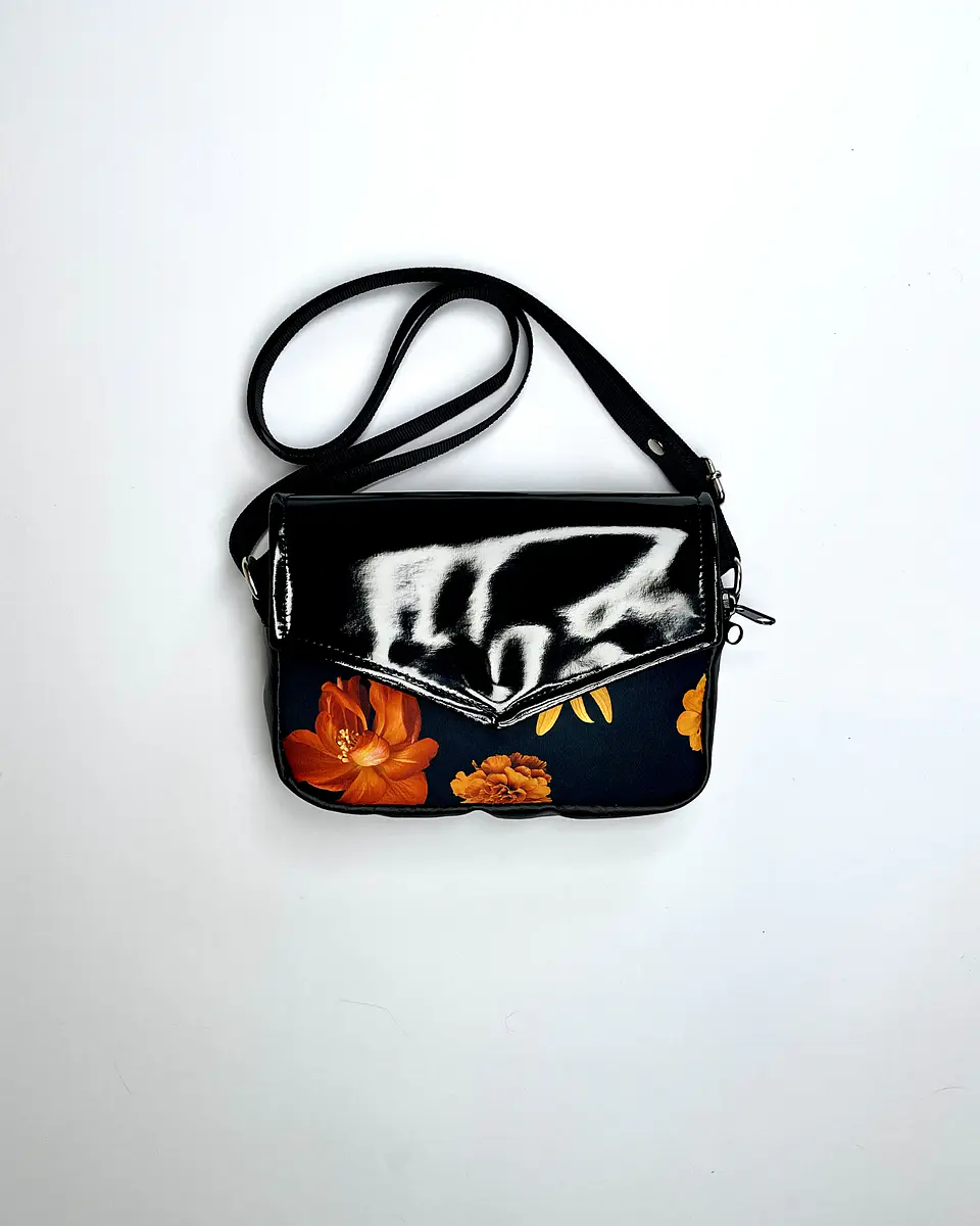 Pocket Sobrecito Flores Naranjas 1