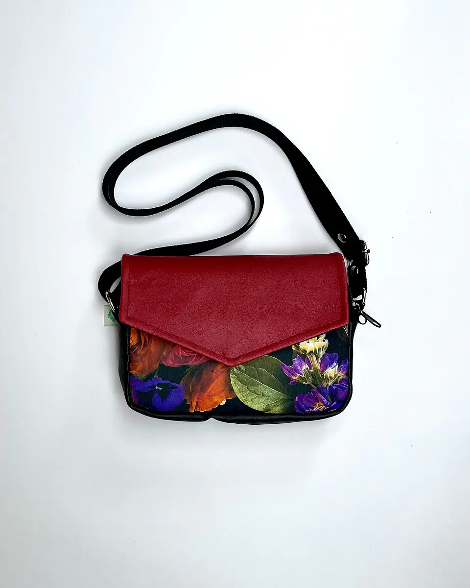 Pocket Sobrecito Hojas y Tapa Roja 1