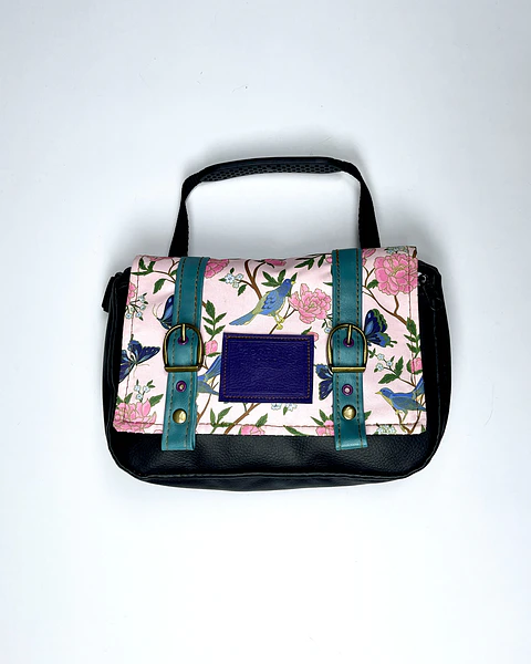 Bolso/Banano Sabrina Pájaros Rosa