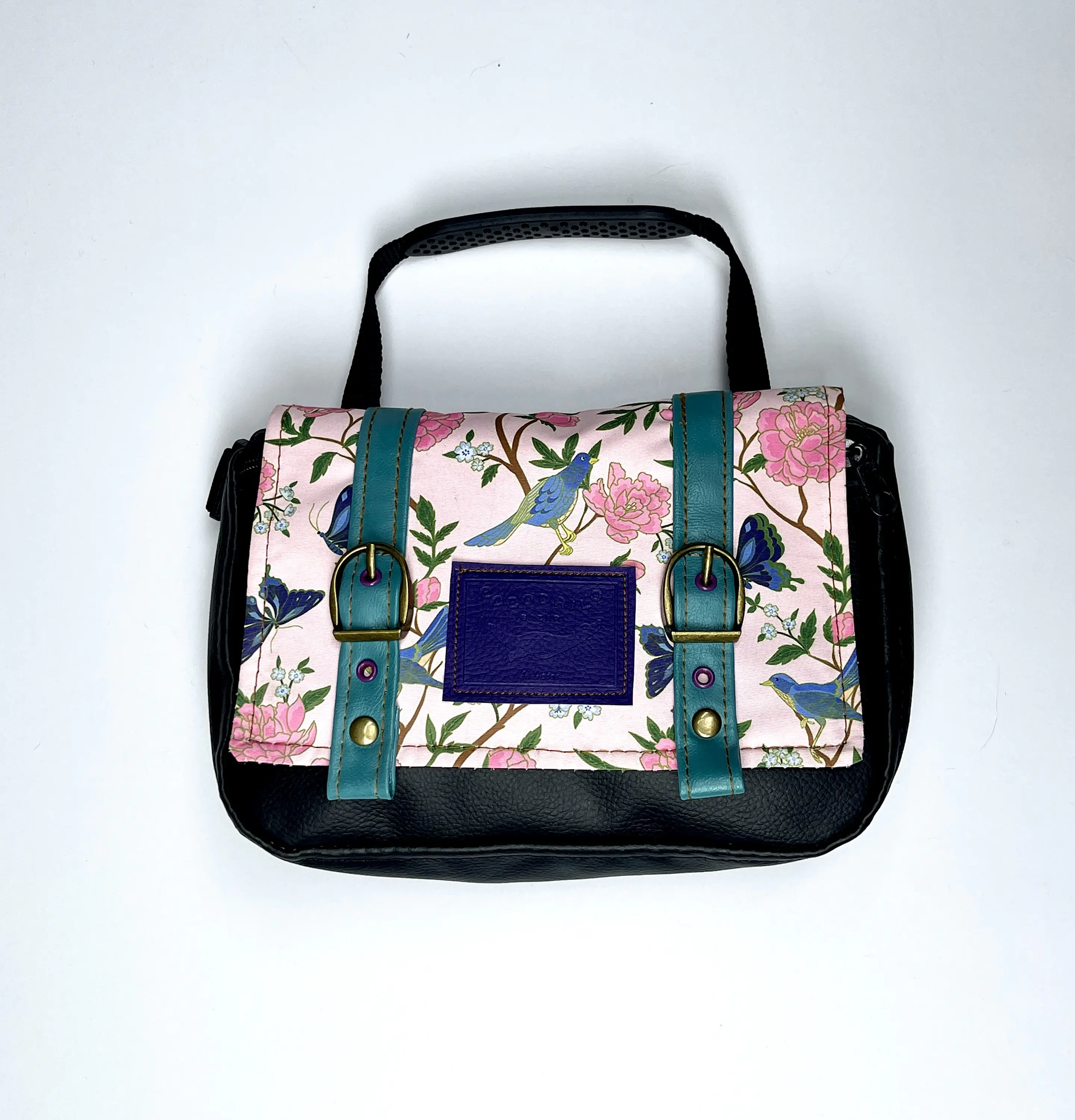 Bolso/Banano Sabrina Pájaros Rosa 1