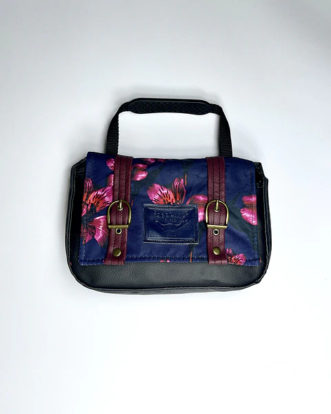 Bolso/Banano Sabrina Rojo y Azul