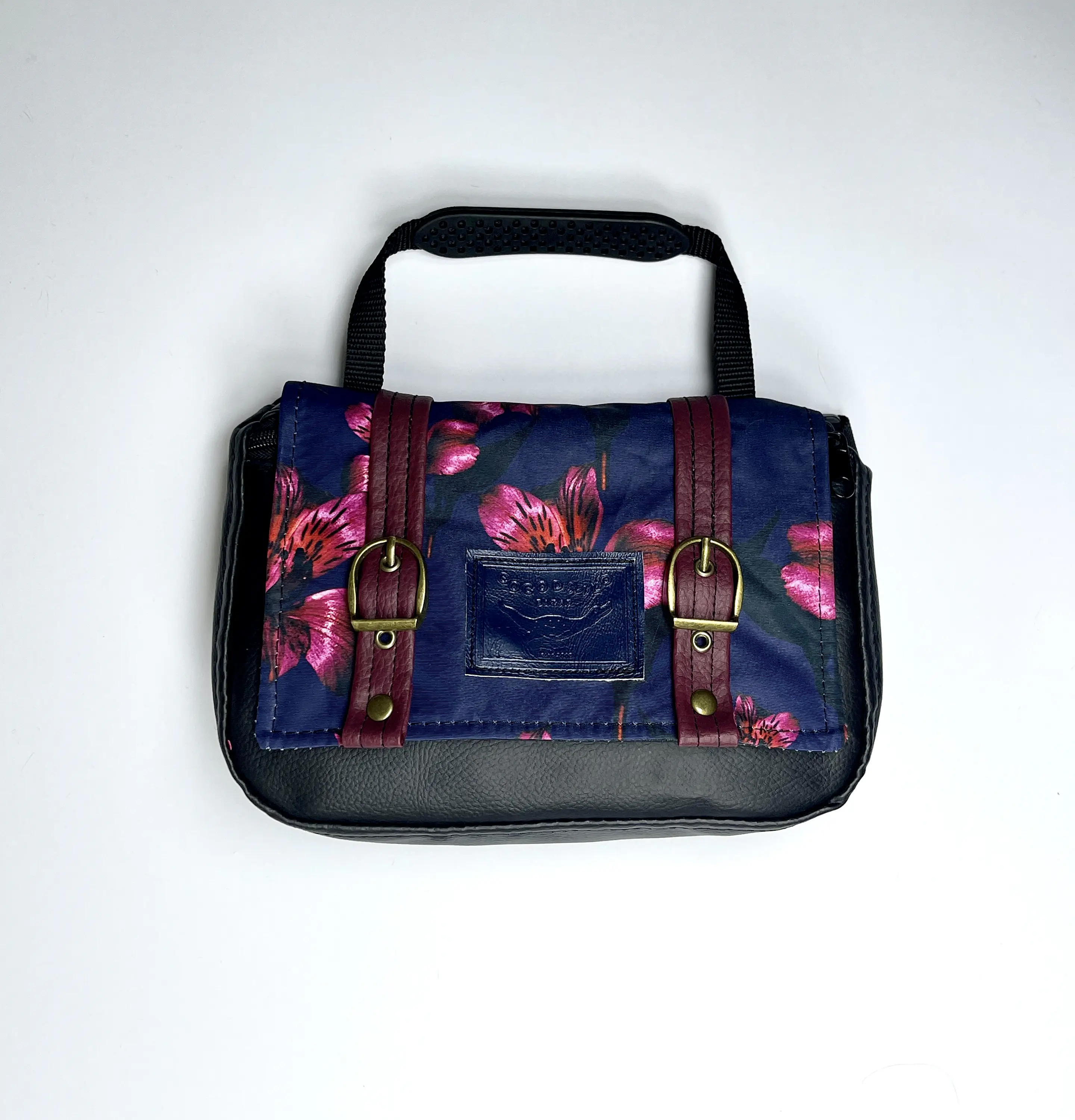 Bolso/Banano Sabrina Rojo y Azul 1