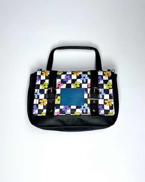 Bolso/Banano Sabrina Flores Ajedrez