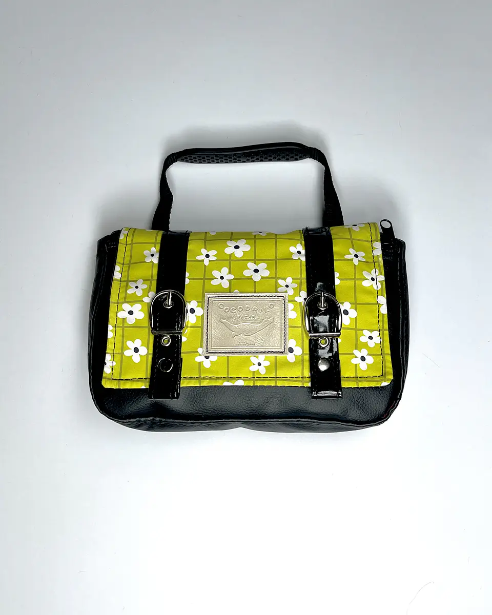 Bolso/Banano Sabrina Flores Pistacho 1