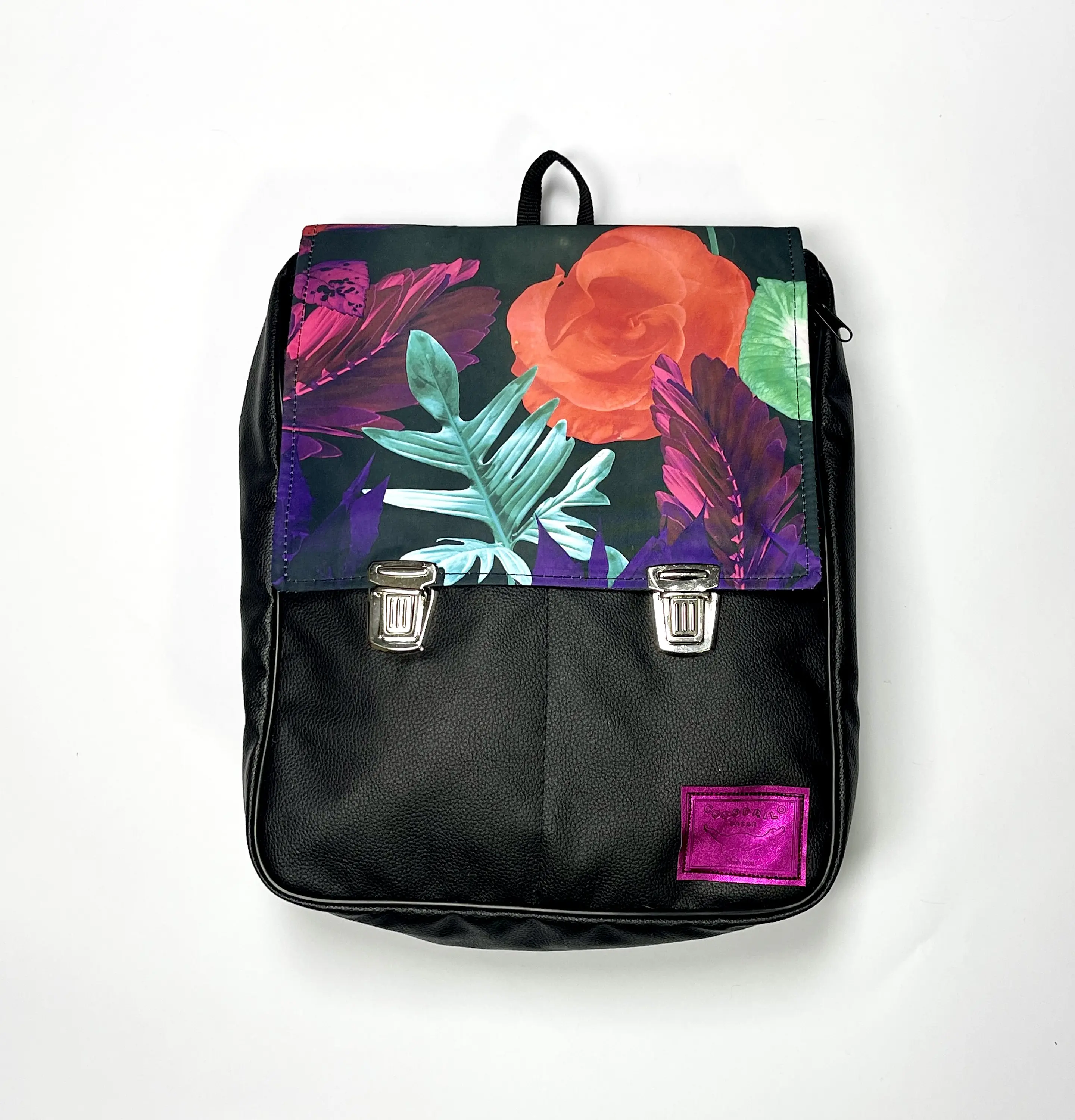Mochila Raffa Hojas 1