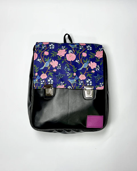 Mochila Raffa Pájaros azules