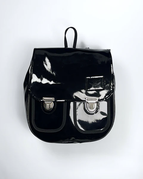 Mochila Ela Charol
