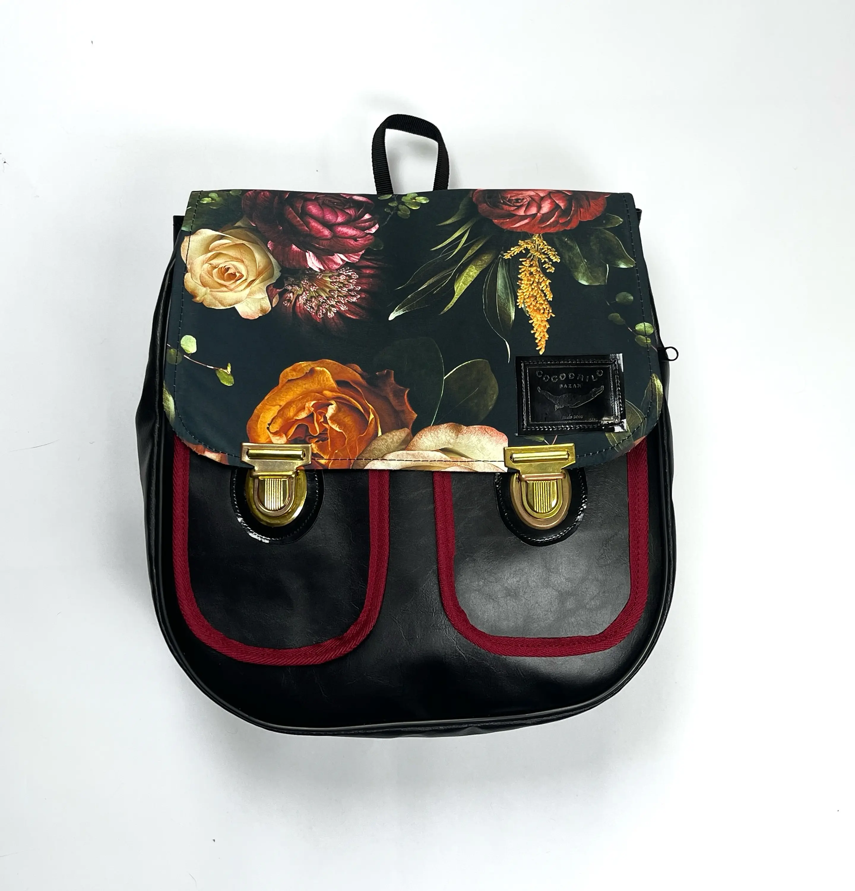 Mochila Ela Rosas 1