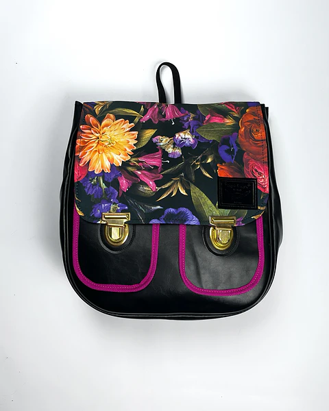 Mochila Ela Full Flores