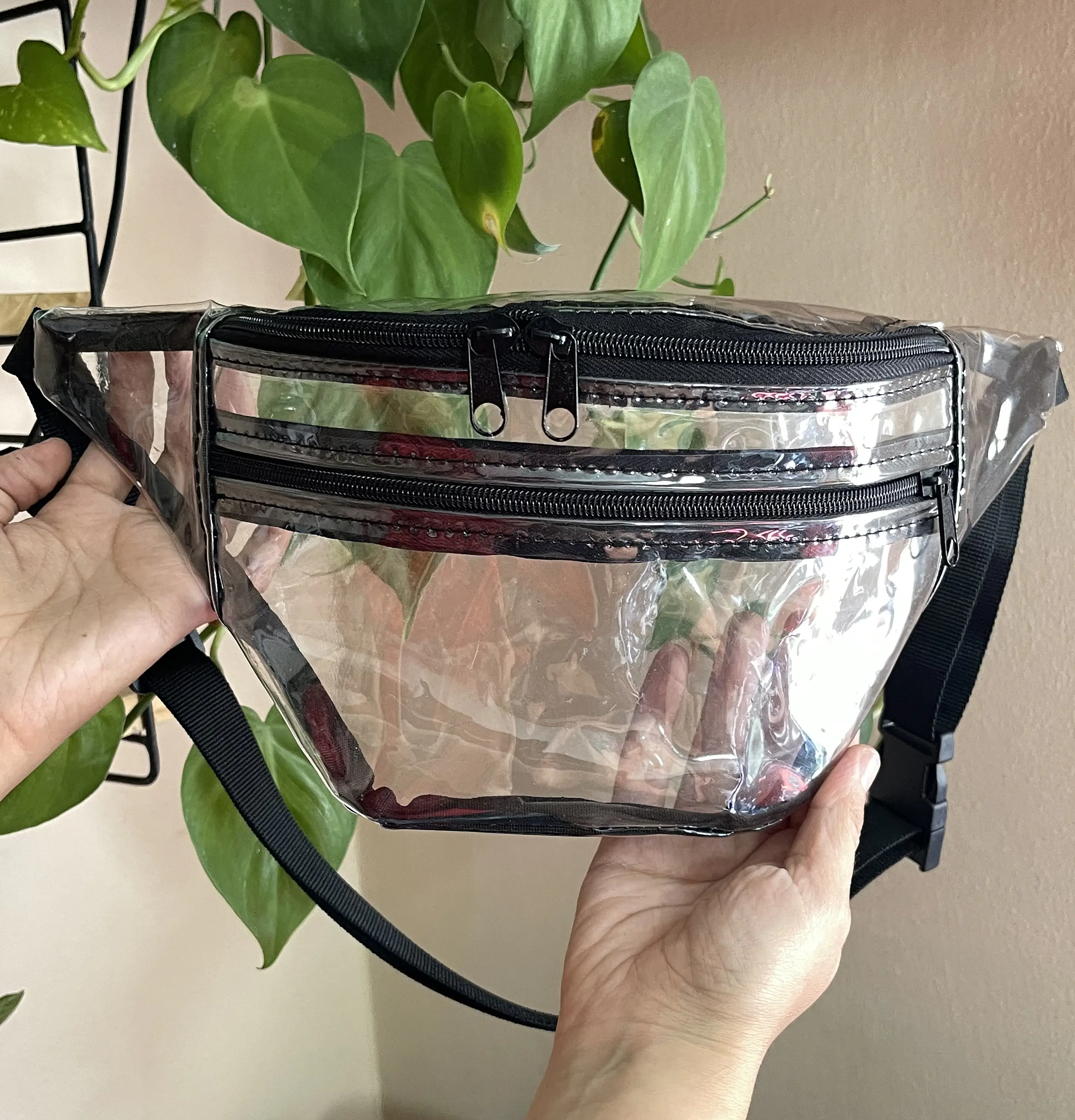 Banano transparente personalizado para eventos y festivales 1