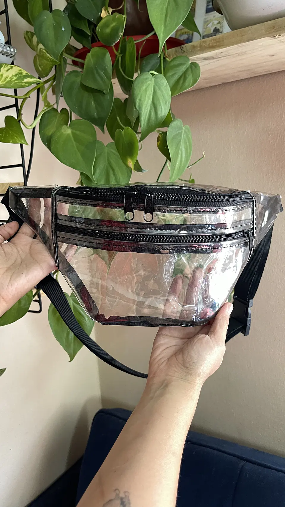 Banano transparente personalizado para eventos y festivales 1