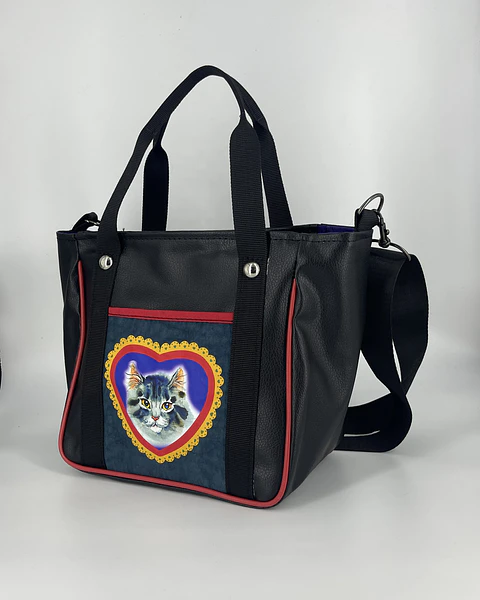 Mini Tote Hycka Gatito Romano 