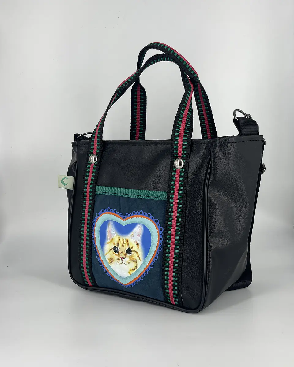 Mini Tote Hycka Gatito Rubio  1