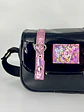 Cartera Nina Confeti Rosa y Charol Holo - Miniatura 3
