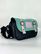 Cartera Nina Glitter Menta Detalles dorados y Rosa - Miniatura 3