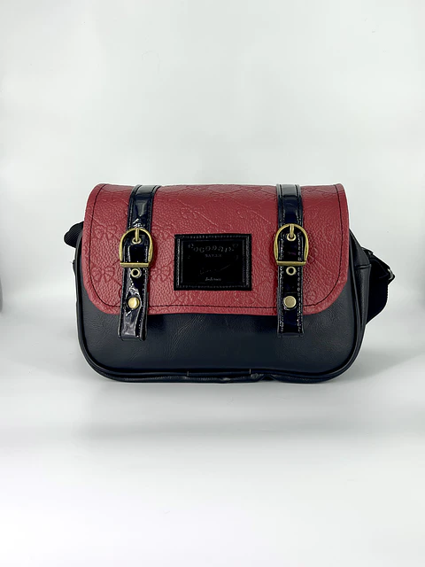 Cartera Nina Ribbons Burdeo