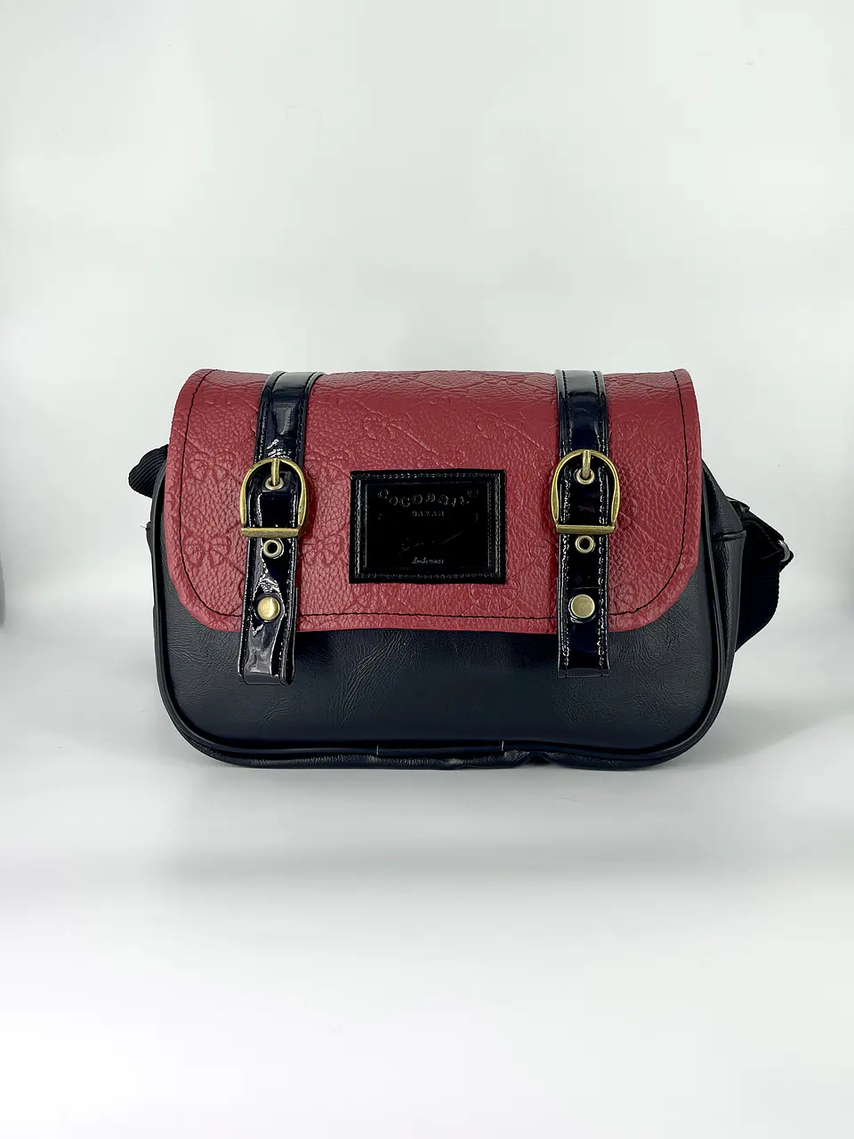 Cartera Nina Ribbons Burdeo 1