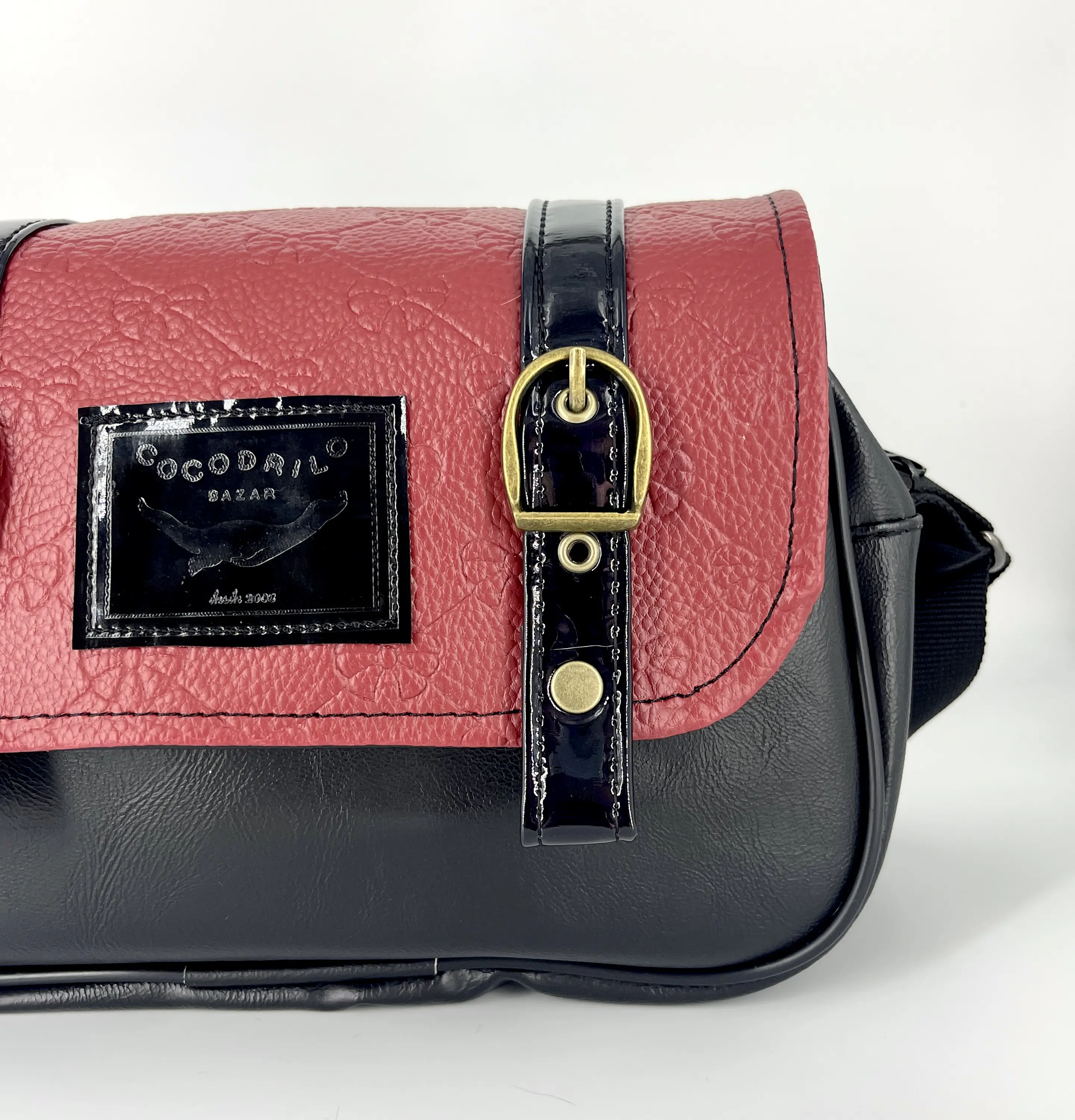 Cartera Nina Ribbons Burdeo 3