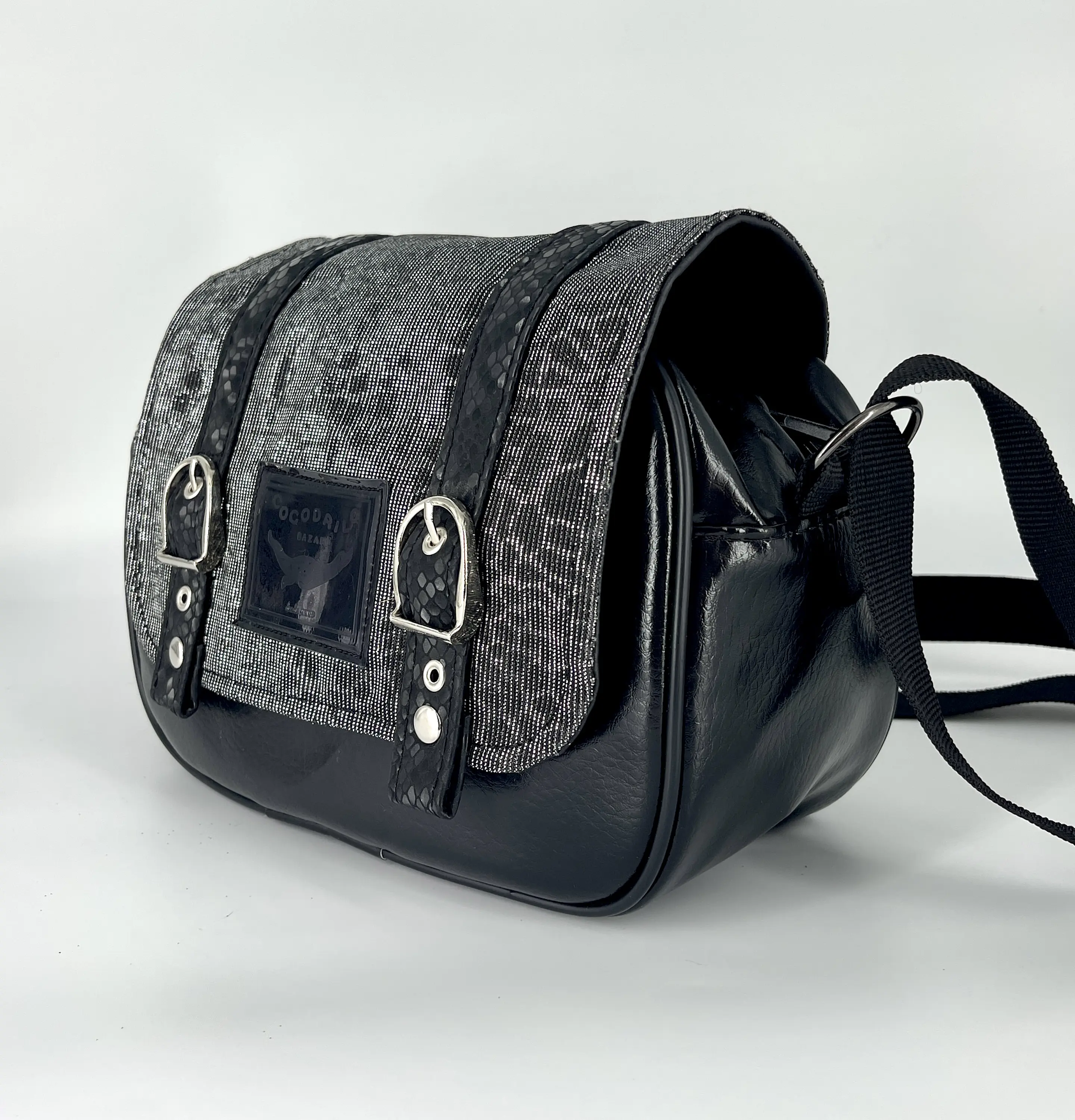 Cartera Nina Tornasol plata 3