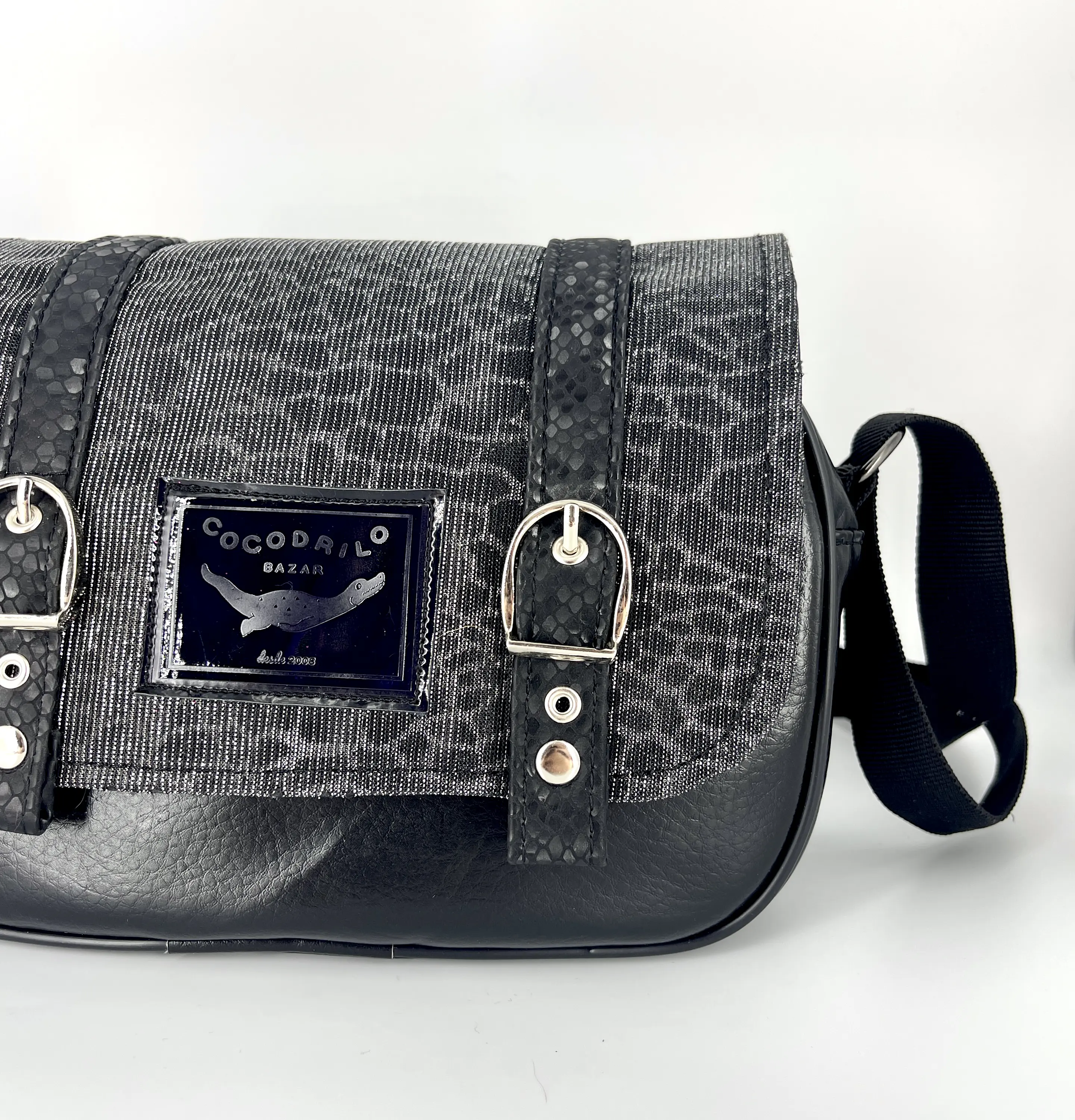 Cartera Nina Tornasol plata 1