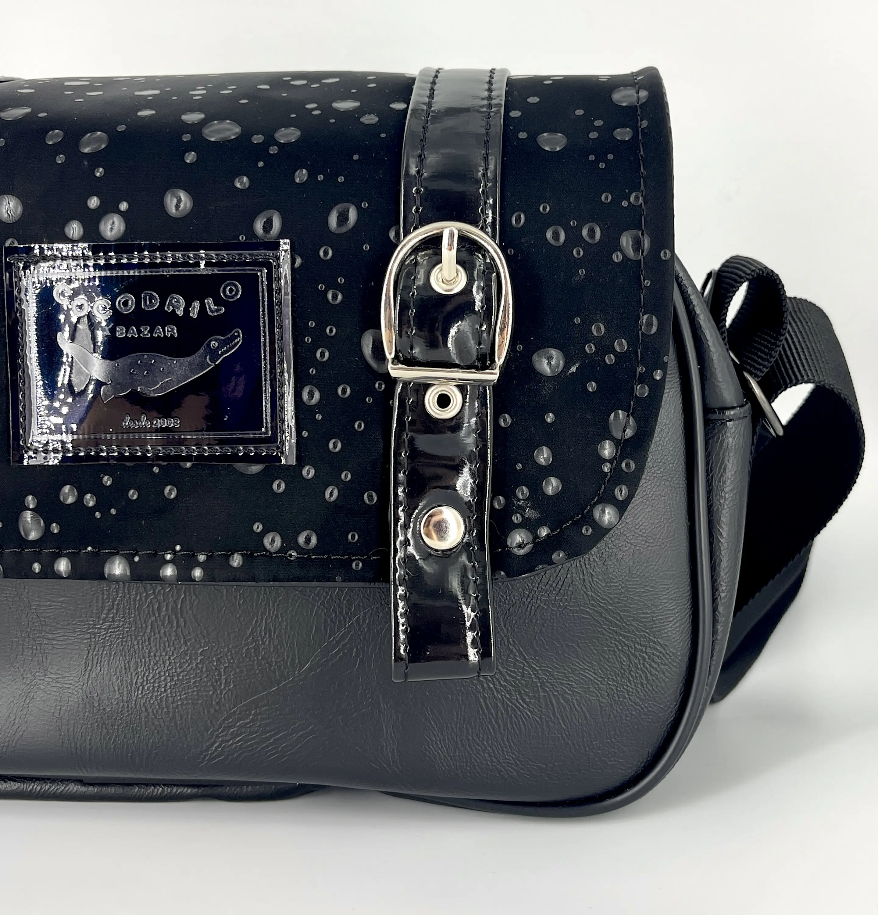 Cartera Nina Gotas Negras 2