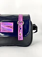 Cartera Nina Charol Azul y Magenta Holográfico - Miniatura 2