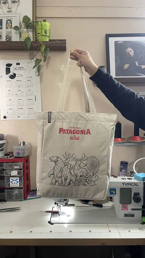 Totebag Lona Alto Gramaje Personalizada 