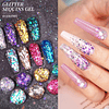 Glitter Gel UV Sequins #2 : EASTERN PURPLE