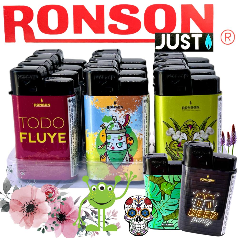 Display 12 Unid Gas Butano Ronson 300ml - Display 12 Unid Gas Butano Ronson 300ml