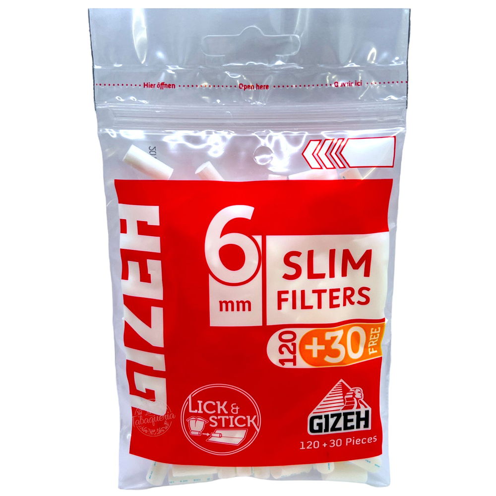 Filtros Gizeh Slim $790xMayor