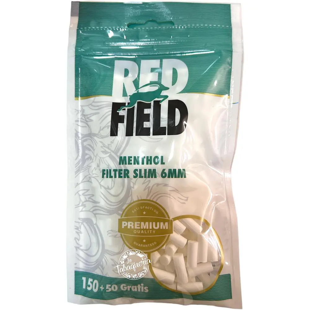 Filtro RedField Menthol $940xMayor