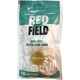 Filtro RedField Menthol $940xMayor