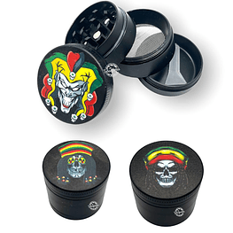 Moledor Metal Calavera Rasta 3 Pisos M19P $3.990xMayor