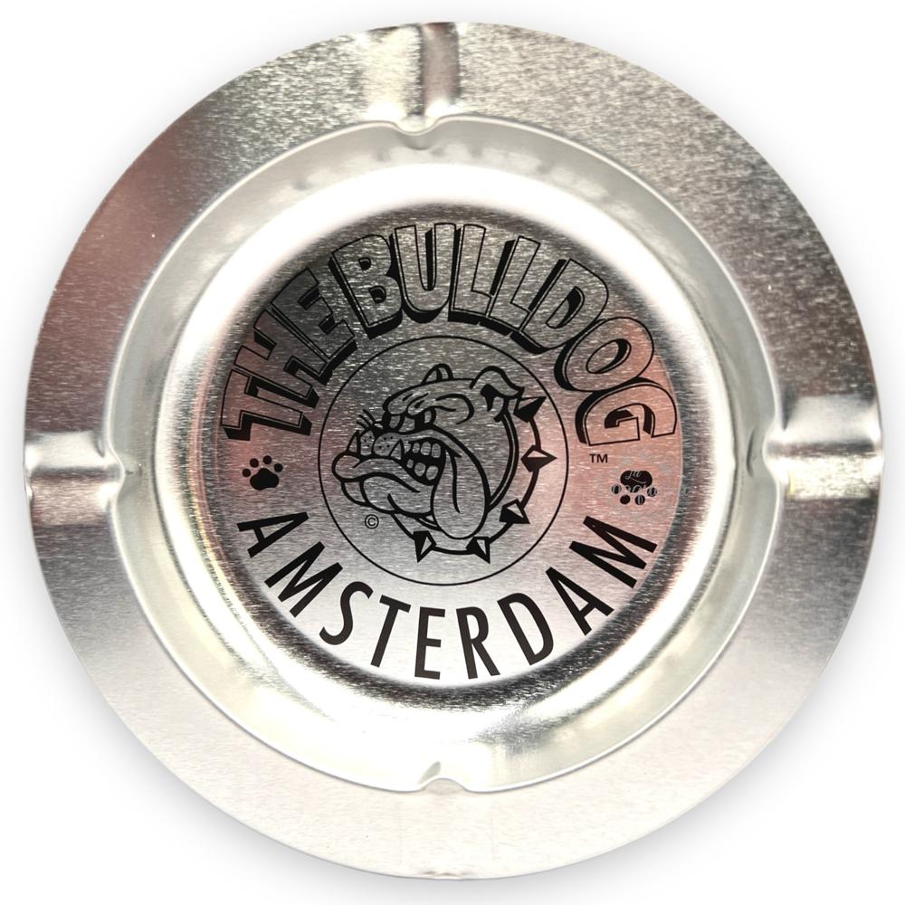 Cenicero Metalico The Bulldog Plateado $1.190XMayor