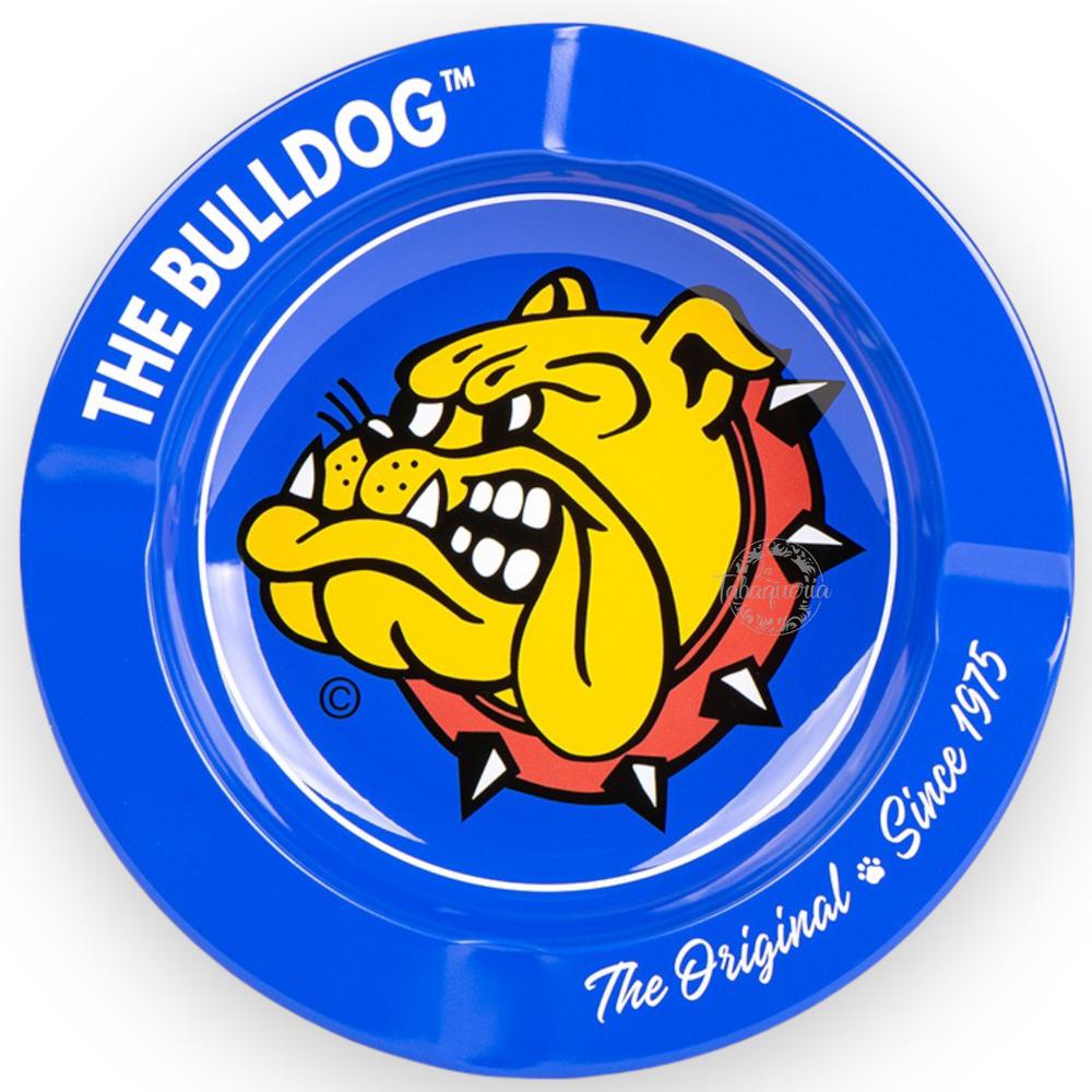 Cenicero Metalico The Bulldog Azul $1.190XMayor
