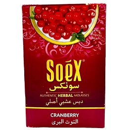 Molasses SoeX Melaza para Hookah Cranberry $3.490XMayor