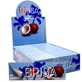 Papelillos Brisa Sabor Coco 1 ¼ Display