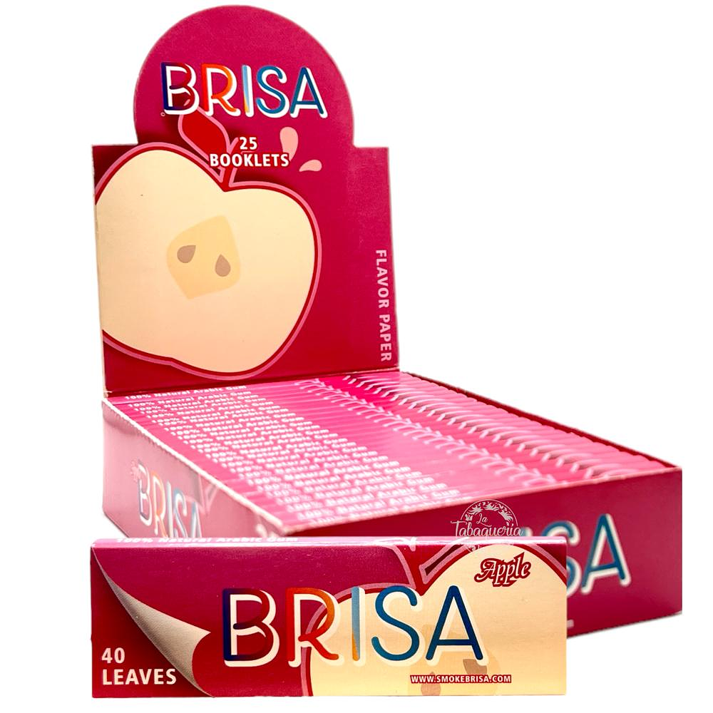 Papelillos Brisa Sabor Manzana 1 ¼ Display