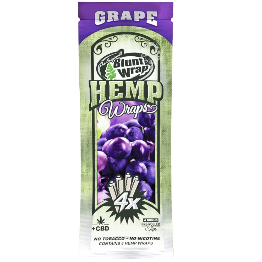 Blunt Wrap Hemp Uva $1.195xMayor