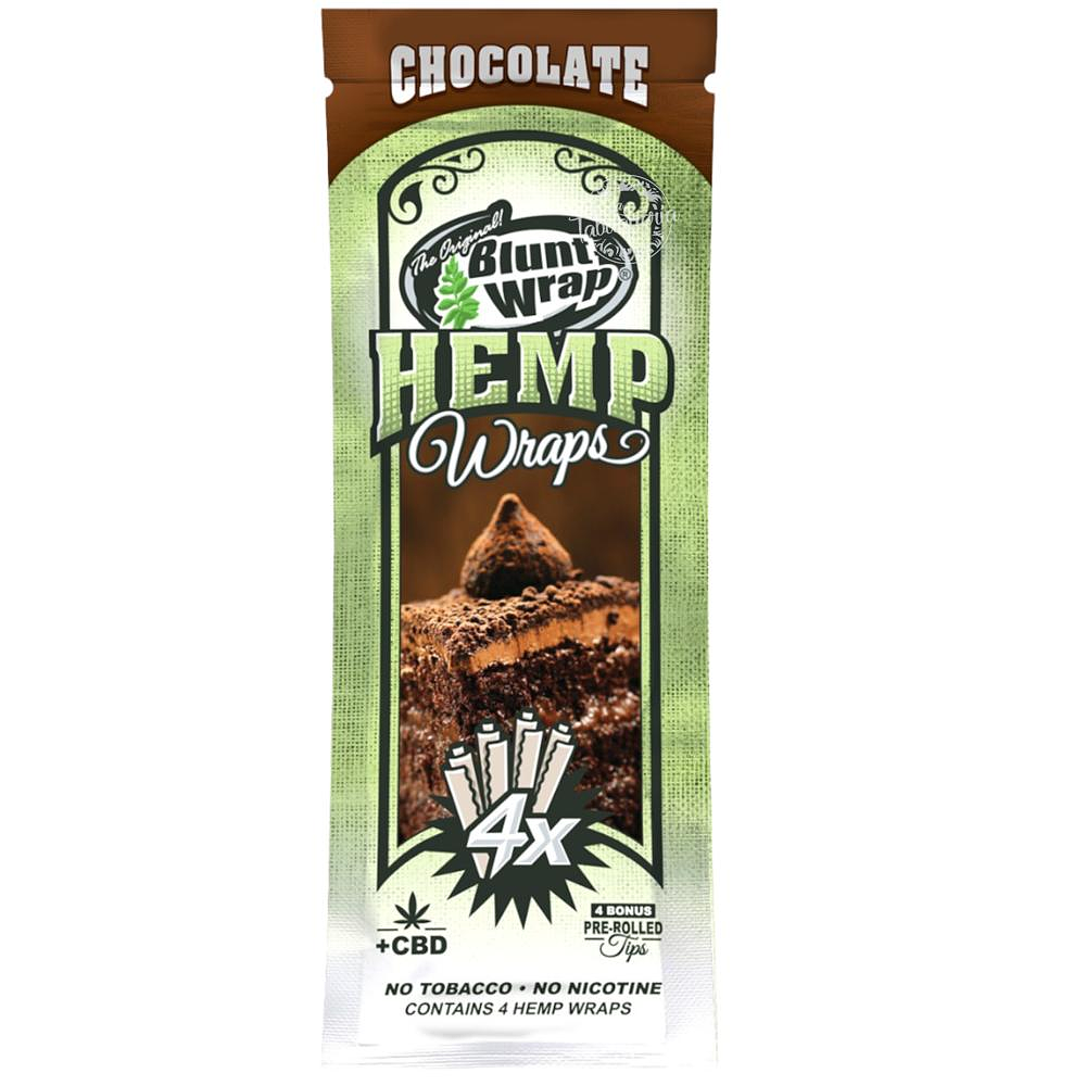 Blunt Wrap Hemp Chocolate $1.195xMayor