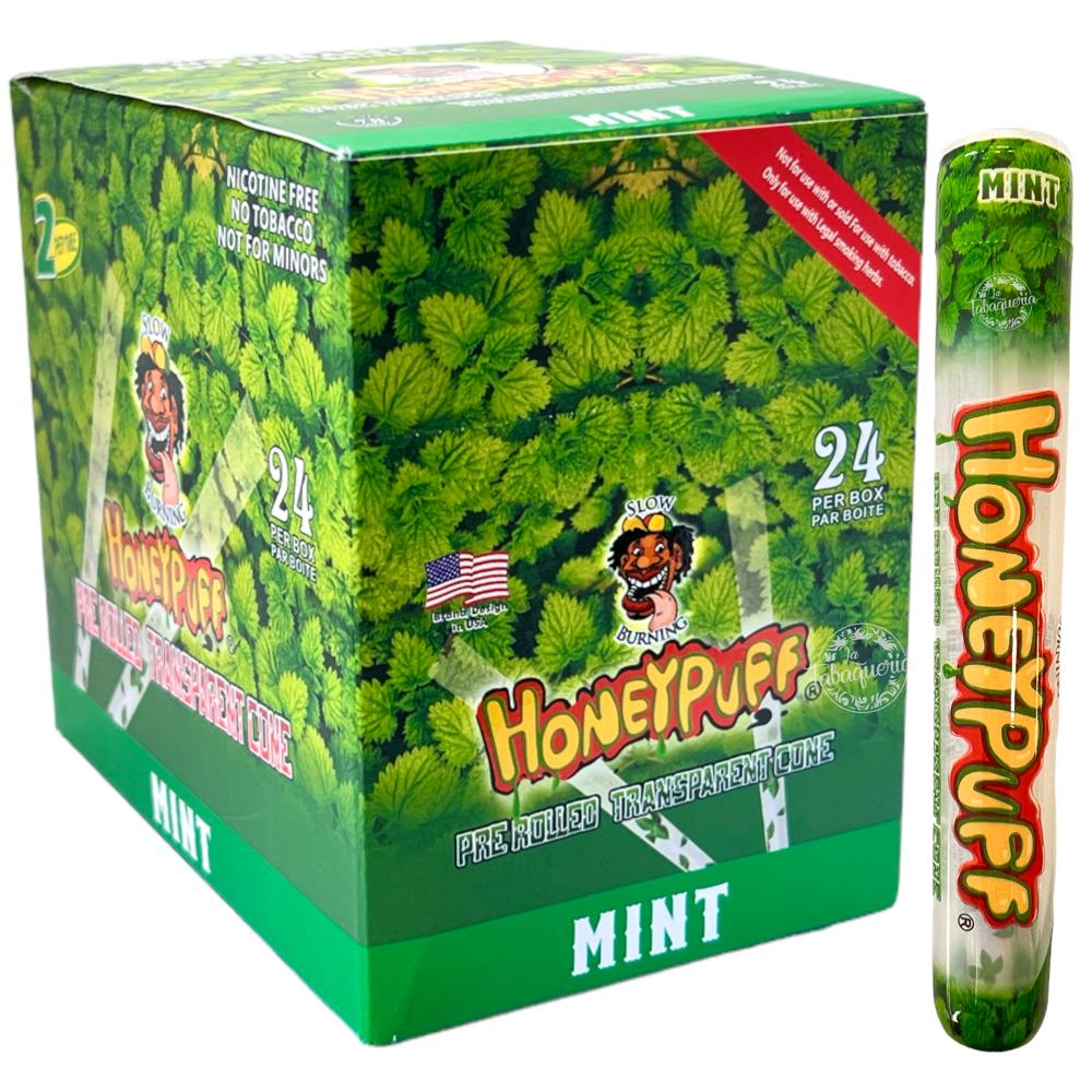 Cono Celulosa HoneyPuff Menta $583xMayor