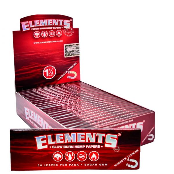 Papelillo Elements Rojo 1 ¼ Display